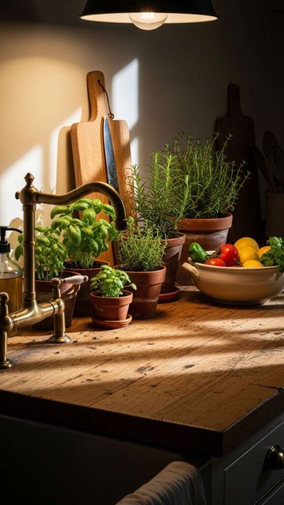 A Butcher Block Countertop or Cutting Board Insert
