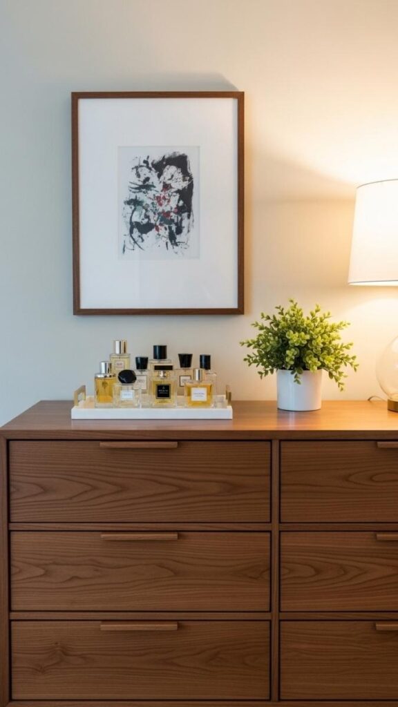 A Dresser That Doubles as a Styling Surface