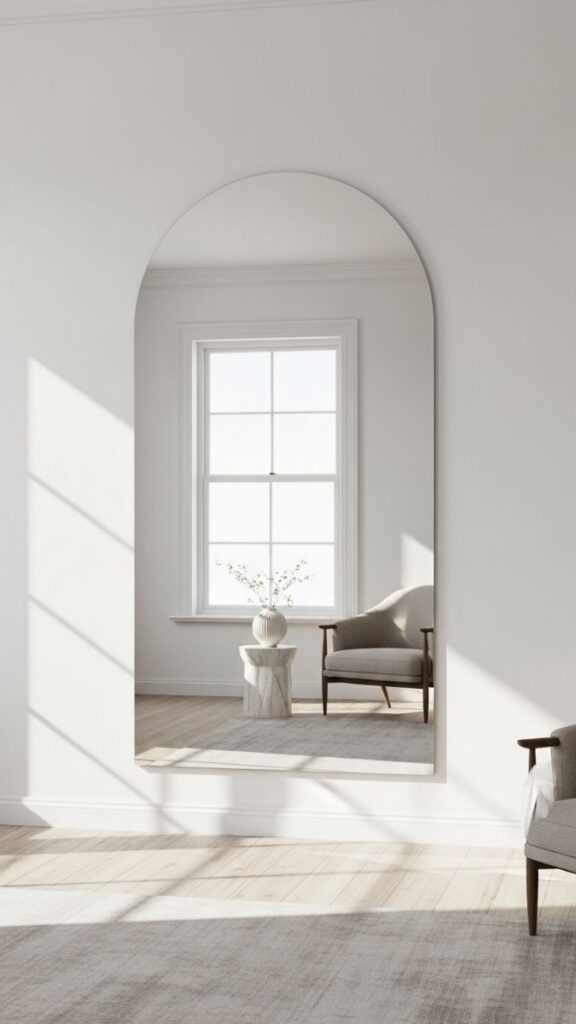 A Mirror That Reflects Natural Light