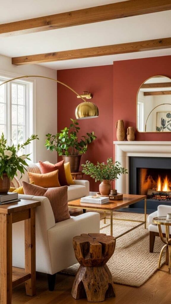 A Neutral Color Palette With One Deep Accent