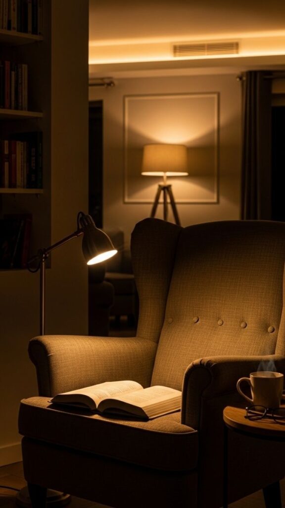 Add a Reading Light That Doesn't Serve the Whole Room