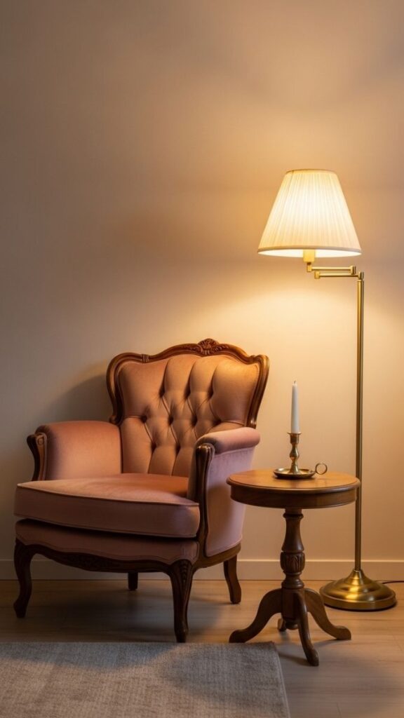 Antique Armchairs as Accent Seating