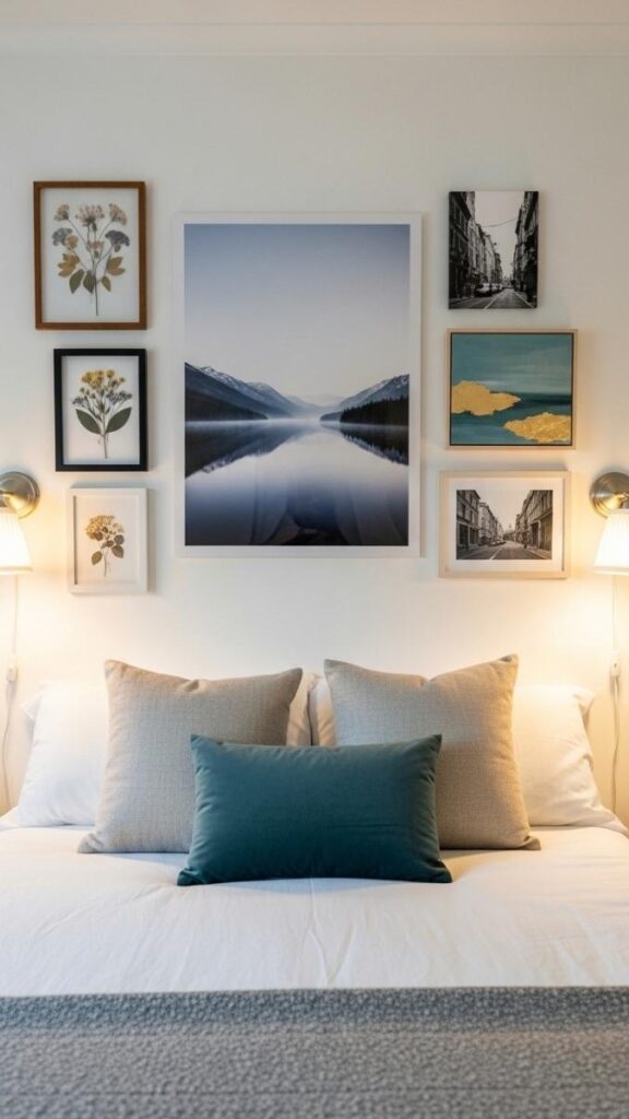 Asymmetric Gallery Mix With One Anchor Piece