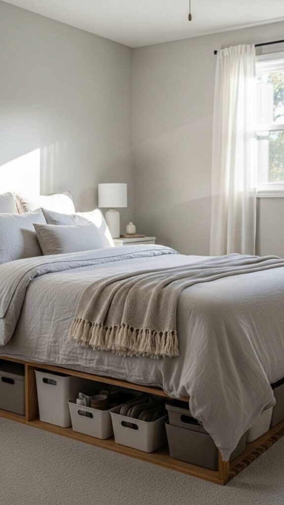 Bed Risers to Increase Clearance