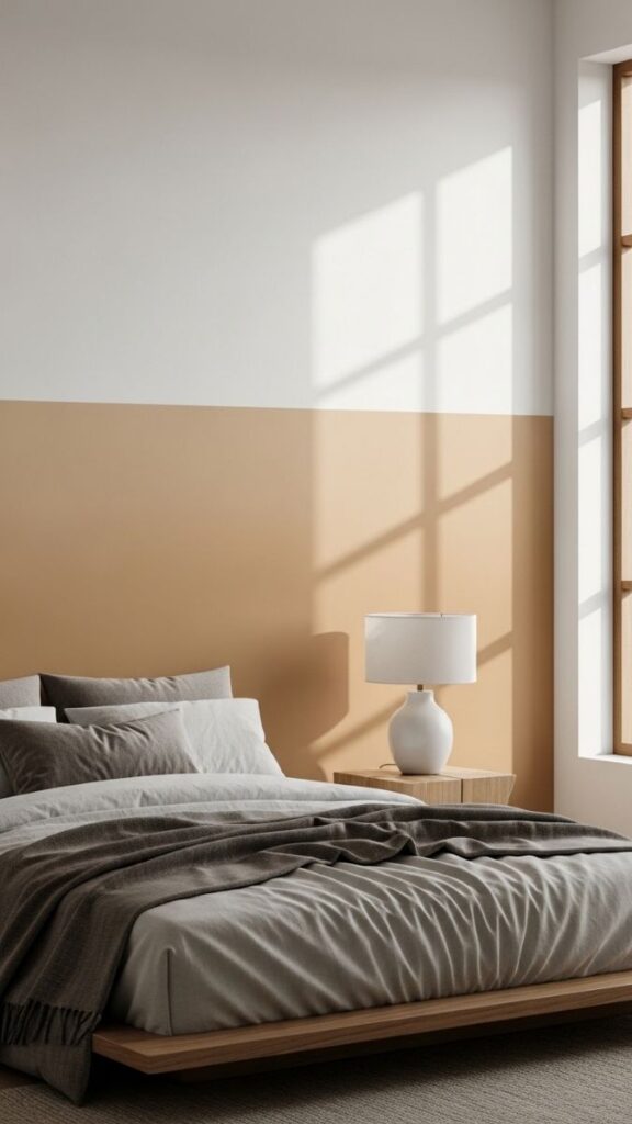 Coastal Color Block Wall No Art Needed