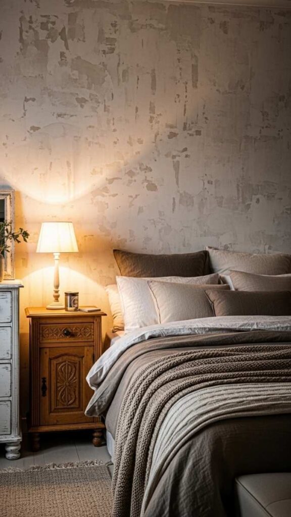 Create a Faux Limewash Wall Effect With Watered-Down Chalk Paint