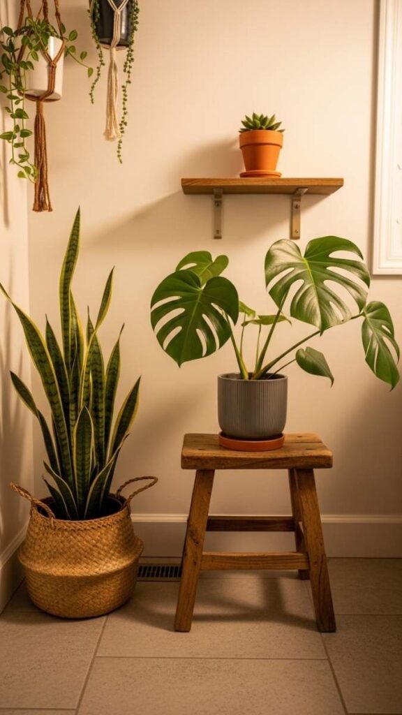 Create a Plant Corner With Varying Heights