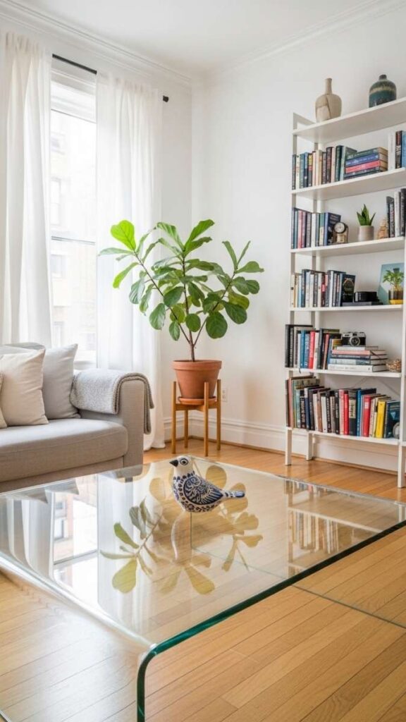 Declutter One Surface Completely and Use It as a Breathing Space