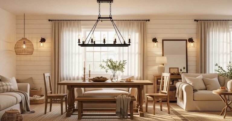 Farmhouse Lighting Ideas