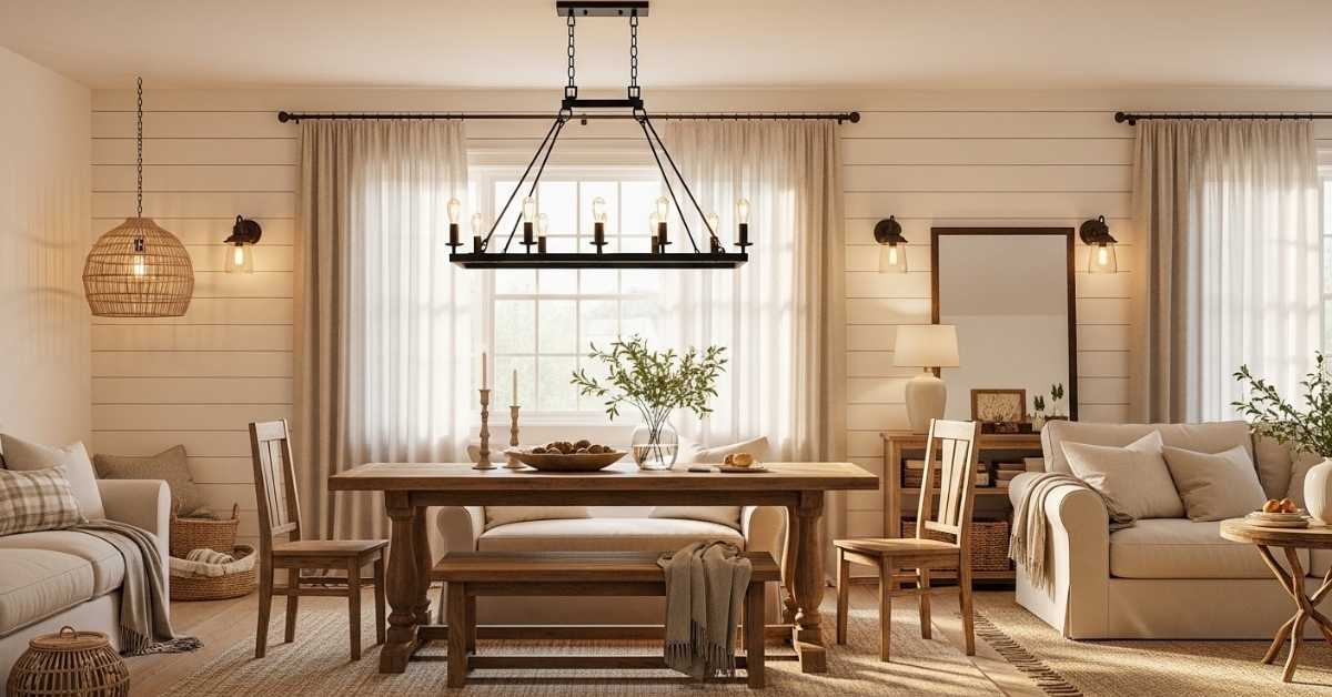 Farmhouse Lighting Ideas