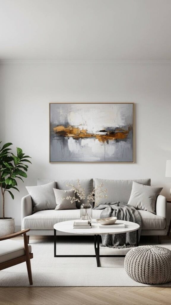 Hang Art at Eye Level, Not at Ceiling Level