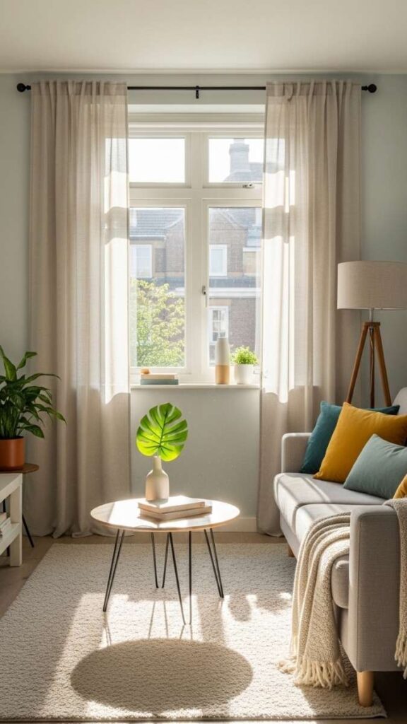 Hang Curtains High and Wide