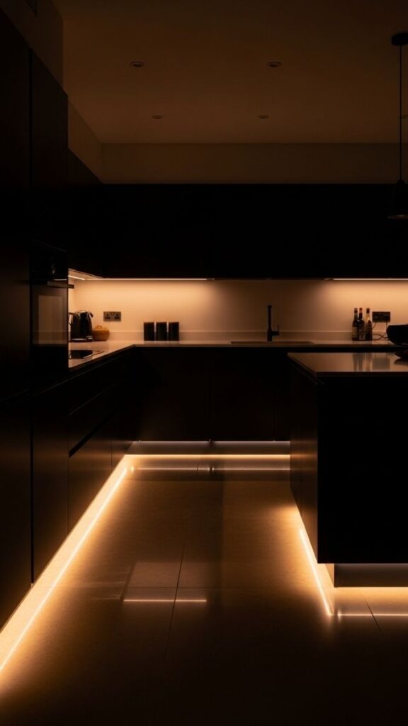 Integrated Toe-Kick Lighting