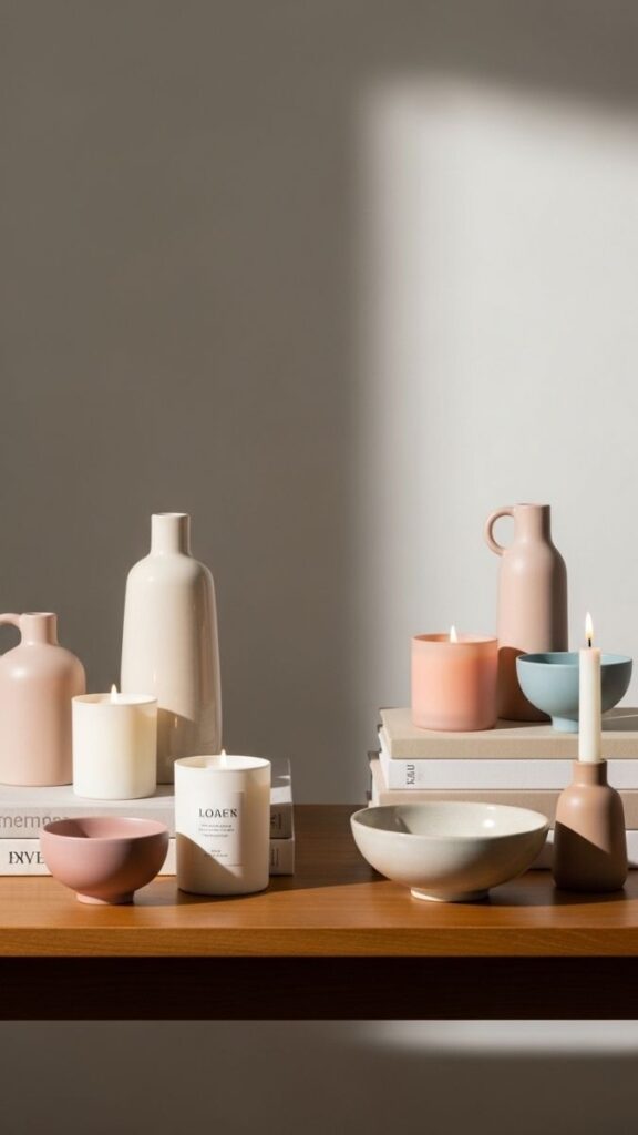 Introduce Seasonal Color Through Tabletop Objects