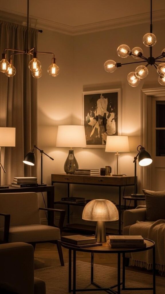Layer Ambient, Task, and Accent Lighting for a Curated Feel