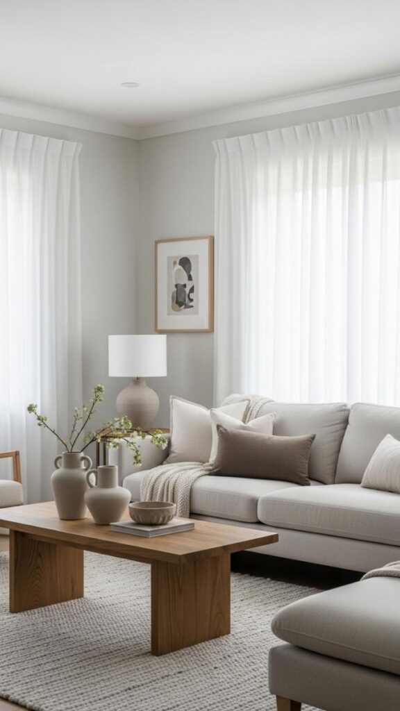 Layer Natural Light With Sheer Curtains