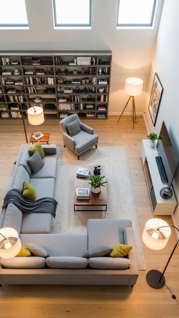 Match Light Placement to Furniture Arrangement