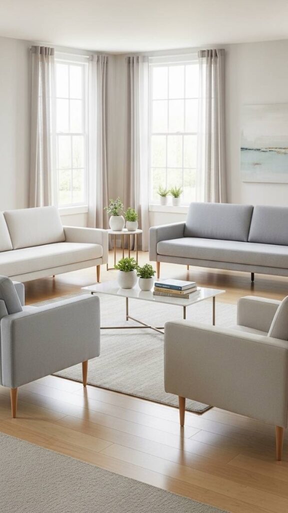 Opt for Furniture with Exposed Legs