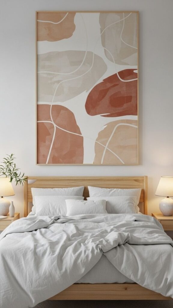 Oversized Single Art Print in a Simple Frame