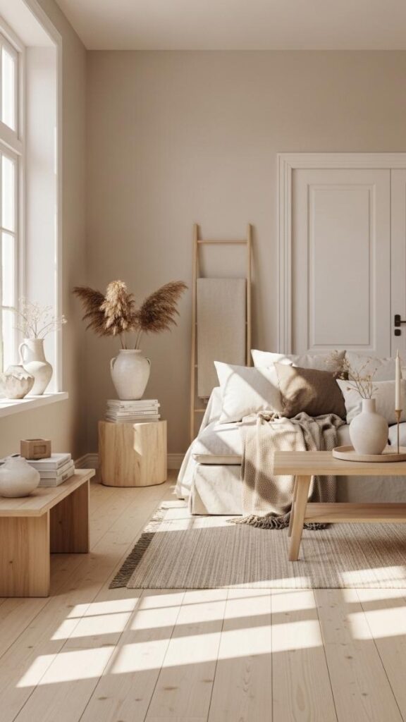 Paint Walls in Greige or Warm Off White Instead of Cool Gray or Bright White