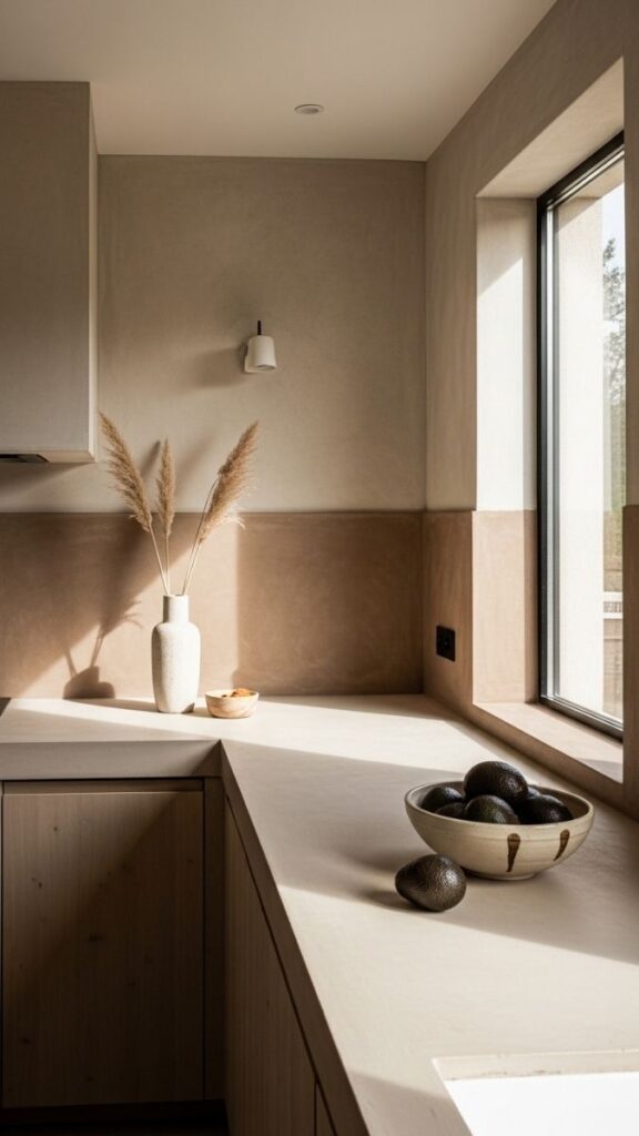 Raw or Limewashed Plaster Walls