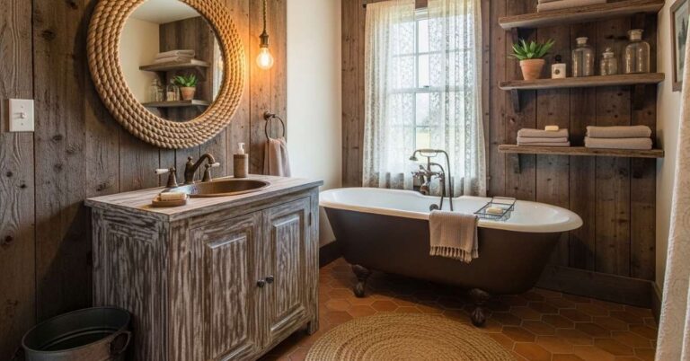 Rustic Small Bathroom Ideas