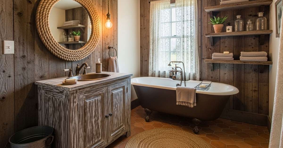 Rustic Small Bathroom Ideas