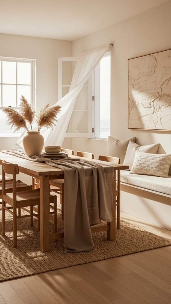 Sand Dune Palette in a Coastal Inspired Space