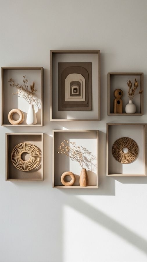 Shadowbox Frames for Three Dimensional Wall Objects