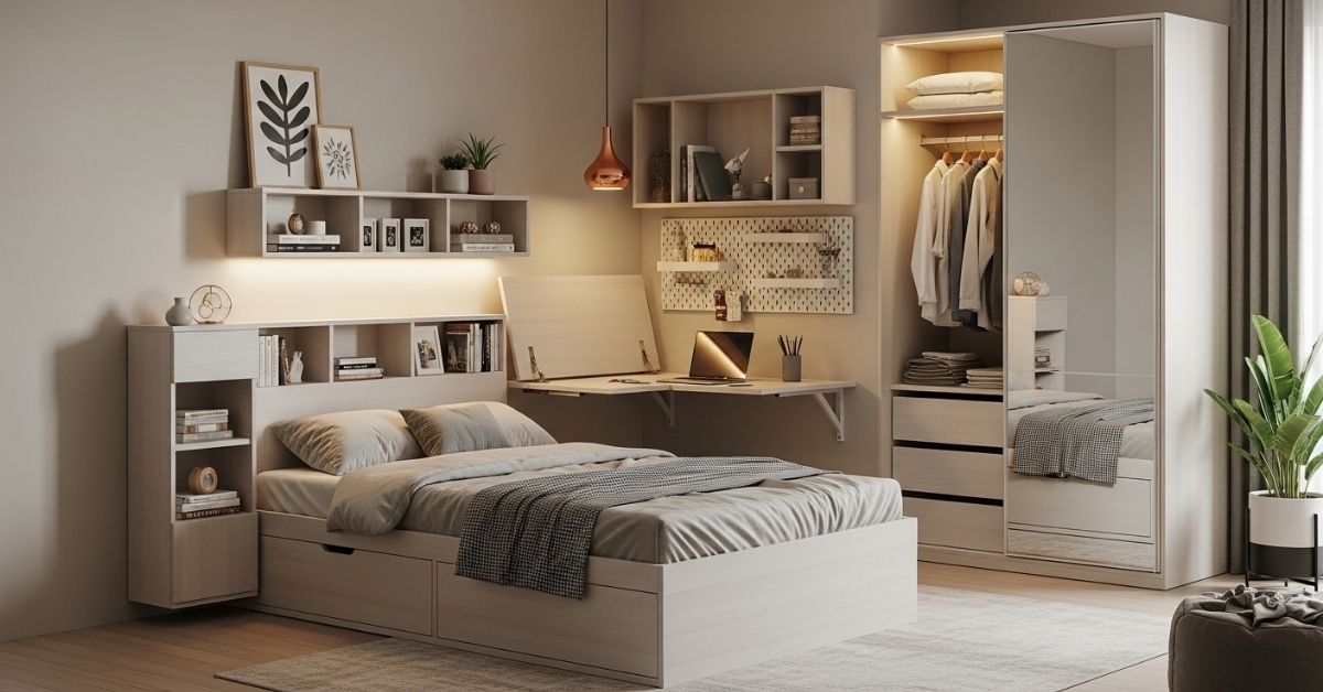 Small Space Storage Ideas Bedrooms