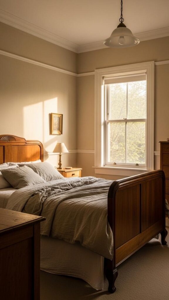 Soft, Muted Paint Colors  Warm White, Aged Cream, Dusty Sage