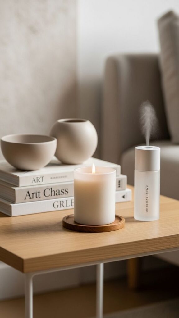 Switch from Candles with Heavy Scent to Light Spring Fragrance