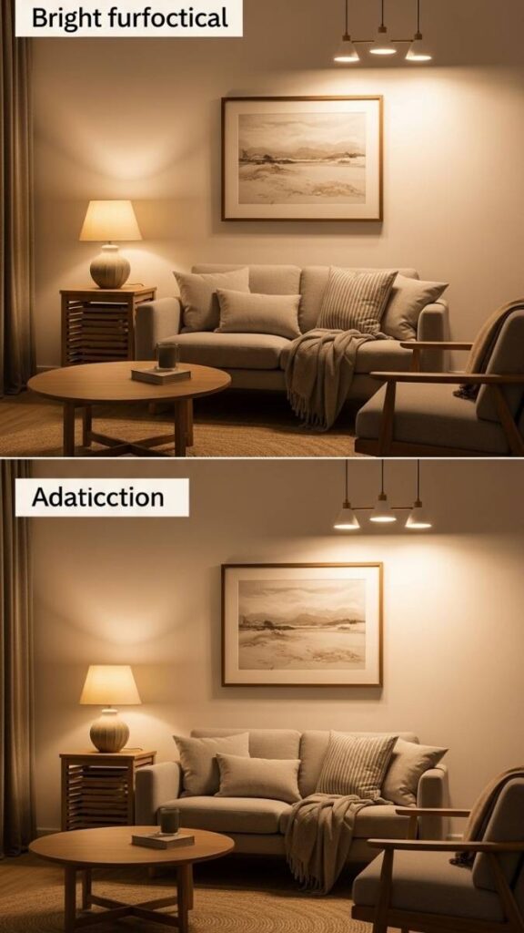 Use a Dimmer Switch to Control the Mood Without Changing Any Fixtures