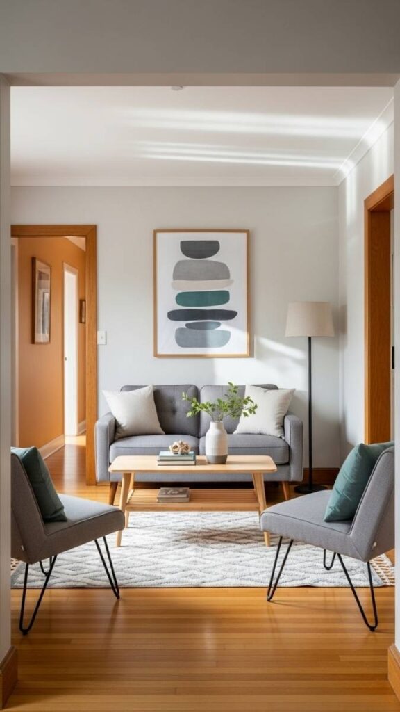 Use a Loveseat Instead of a Full Sofa