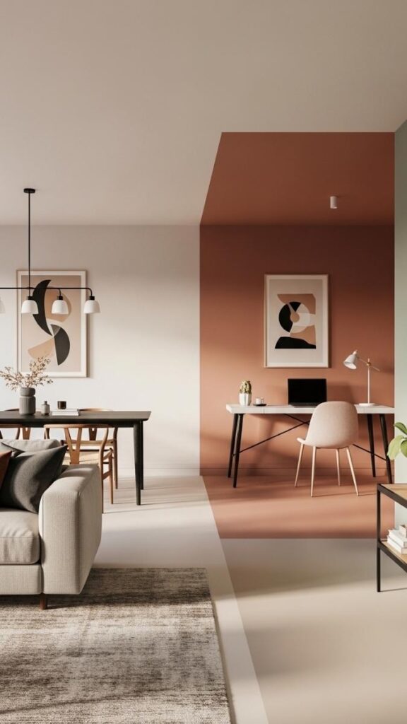 Use Color to Create the Feeling of Separate Zones