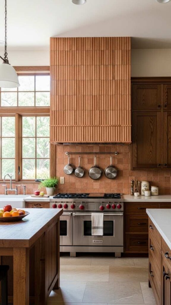 Vertical Fluted Stone or Tile Column