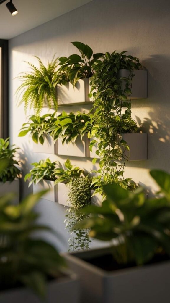Vertical Garden or Mounted Planters for Living Walls