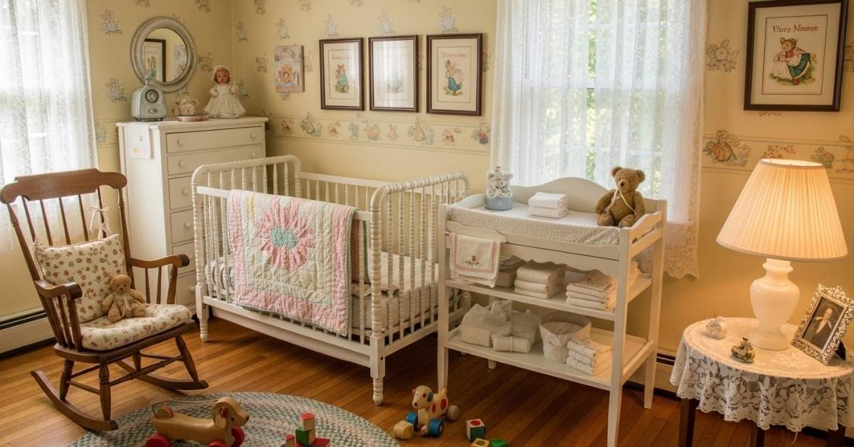 Vintage Baby Nursery