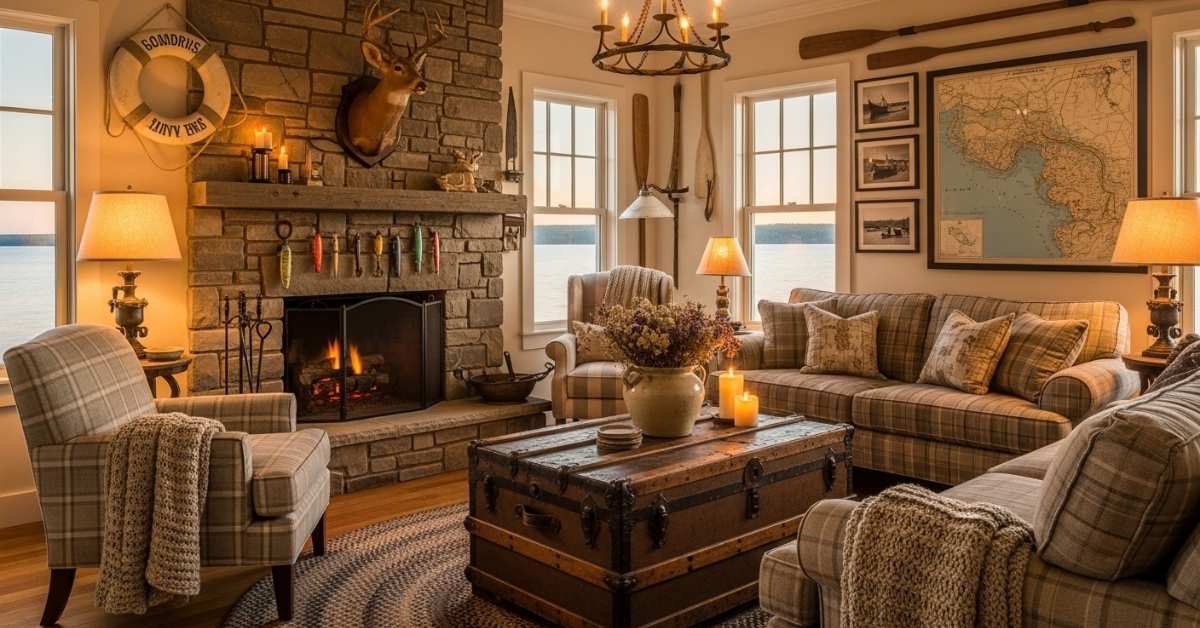 Vintage Lake House Decor