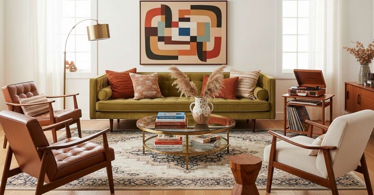 Vintage Modern Living Room Ideas