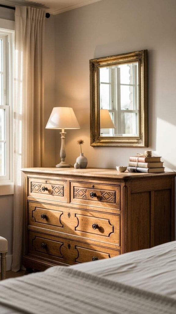 Vintage or Antique Dresser as a Statement Piece