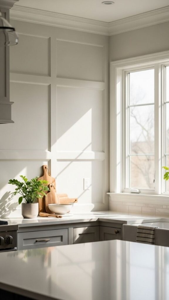 Wainscoting or Boar dand Batten on Kitchen Walls