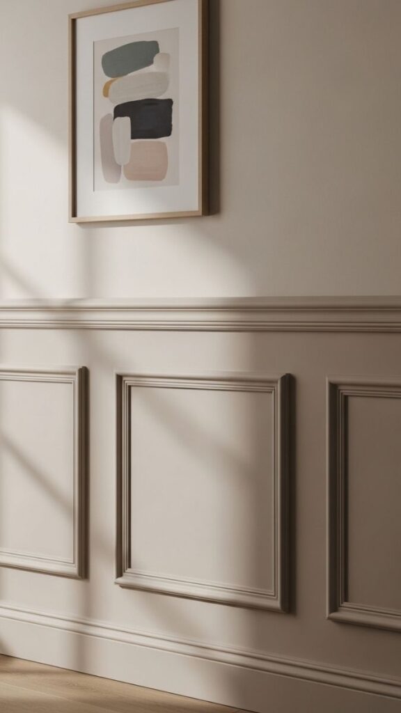 Wainscoting or Picture Rail Molding