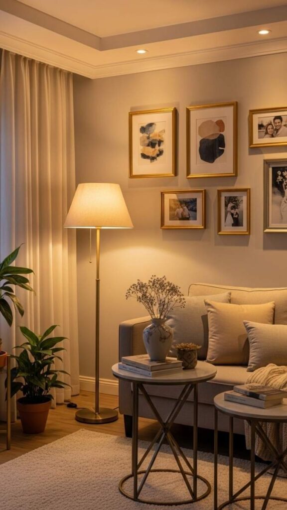 Warm-Toned Metals Across Multiple Surfaces