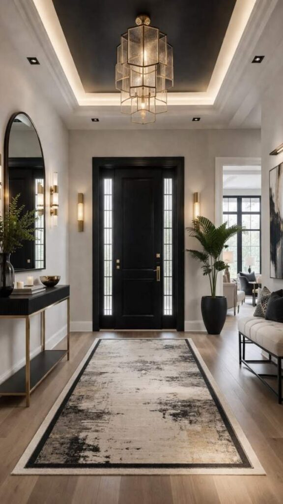 29+ Entryway Decor Ideas That Make Your Home Feel Intentional the Moment You Walk In 12 A Monochromatic Entryway in One Neutral Tone