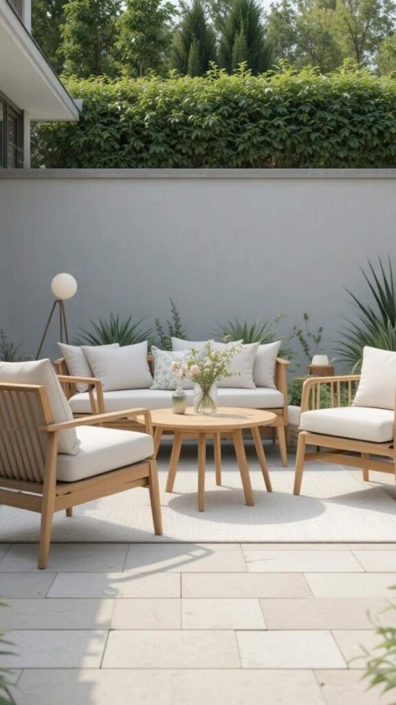 27+ Affordable Pool Furniture Ideas That Actually Look Good 15 A Matching Set From a Discount Outdoor Brand for Visual Cohesion