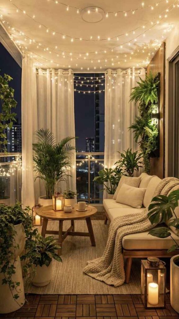27+ Affordable Pool Furniture Ideas That Actually Look Good 9 A Shade Sail Over the Lounge Area With Minimal Furniture Underneath