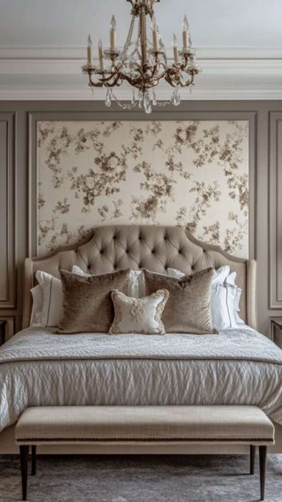 Create a Visual Headboard With Paint, Fabric, or Tapestry in Rental Bedrooms