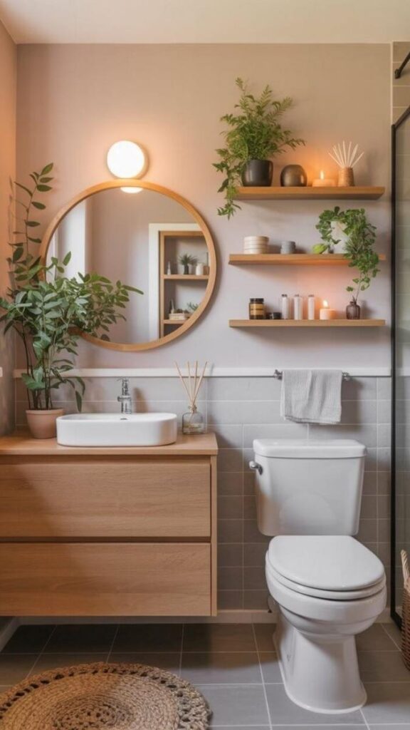 Create a Mini Spa Corner with a Stool and Accessories