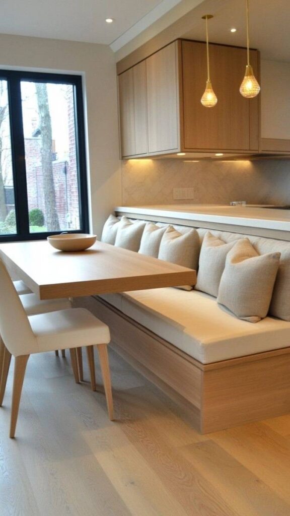 Dining Bench With Under Seat Storage